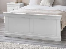 Julian Bowen Julian Bowen Clermont White Wooden Bed Frame