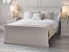 Julian Bowen Julian Bowen Clermont Grey Wooden Bed Frame