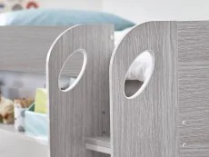 Julian Bowen Julian Bowen Mars Grey Oak Wooden Bunk and Underbed Frame