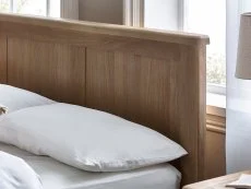 Julian Bowen Julian Bowen Memphis Limed Oak Wooden Bed Frame