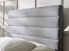 Julian Bowen Julian Bowen Merida Grey Fabric Ottoman Bed Frame