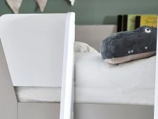 Julian Bowen Julian Bowen Parsec Taupe and White Wooden Bunk Bed Frame
