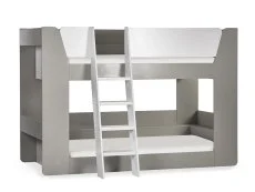 Julian Bowen Julian Bowen Parsec Taupe and White Wooden Bunk Bed Frame