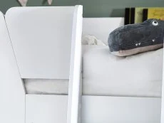 Julian Bowen Julian Bowen Parsec White Wooden Bunk Bed Frame