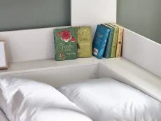 Julian Bowen Julian Bowen Parsec White Wooden Bunk Bed Frame