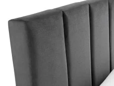 Julian Bowen Julian Bowen Rosa Grey Velvet Bed Frame