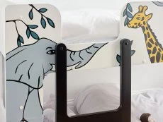 Julian Bowen Julian Bowen Safari Jungle Print Wooden Bunk Bed Frame