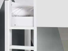 Julian Bowen Julian Bowen Solomon White Wooden Bunk Bed Frame