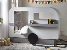 Julian Bowen Julian Bowen Tourer Caravan White Wooden Bed Frame
