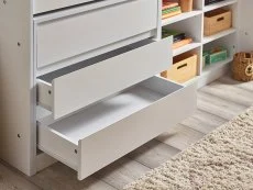 Julian Bowen Julian Bowen Vespa White Wooden Cabin Bed Frame
