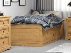Core Core Corona Pine Wooden Cabin Bed Frame