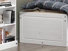 Core Core Corona White Wooden Cabin Bed Frame