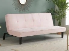 Birlea Birlea Aurora Pink Velvet Sofa Bed