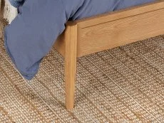 Birlea Birlea Elina Rattan Oak Wooden Bed Frame