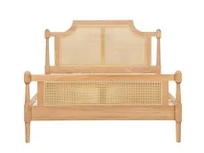 Birlea Birlea Geneva Rattan Oak Wooden Bed Frame