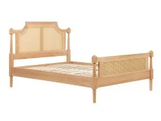 Birlea Birlea Geneva Rattan Oak Wooden Bed Frame