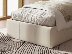 GFW GFW Ecuador Natural Hopsack Fabric Side Lift Ottoman Bed Frame