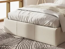 GFW GFW Ecuador Natural Hopsack Fabric Side Lift Ottoman Bed Frame