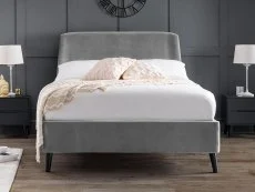 Julian Bowen Julian Bowen Frida Grey Velvet Bed Frame
