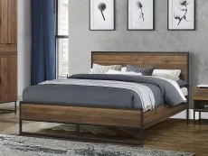 Birlea Birlea Houston Walnut Effect Bed Frame