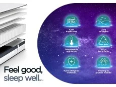 Jay-Be Jay-Be QUEST Q3 Hybrid e-Pocket Eco-Friendly Children's Mattress in a Box
