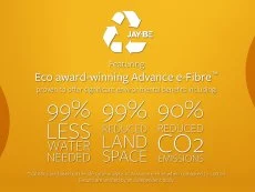 Jay-Be Jay-Be Bio Fresh Hybrid 2000 e-Pocket Eco-Friendly Mattress in a Box