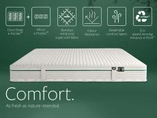 Jay-Be Jay-Be Natural Fresh Bamboo Hybrid 2000 e-Pocket Mattress in a Box
