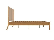 LPD LPD Palms Smoked Oak Wooden Bed Frame
