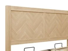Birlea Birlea Herringford Light Oak Wooden Ottoman Bed Frame