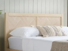 Birlea Birlea Herringford Light Oak Wooden Ottoman Bed Frame