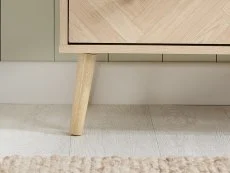 Birlea Birlea Herringford Light Oak 4 Drawer Chest of Drawers