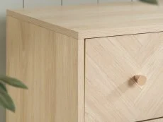 Birlea Birlea Herringford Light Oak 4 Drawer Chest of Drawers