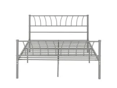 Seconique Seconique Harlow Silver Metal Bed Frame
