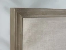 Julian Bowen Julian Bowen Lucie Ivory Fabric Bed Frame