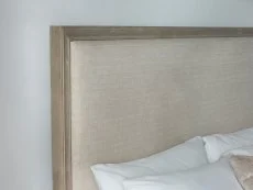 Julian Bowen Julian Bowen Lucie Ivory Fabric Bed Frame