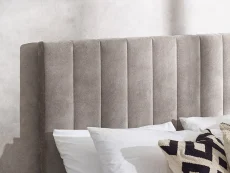 Julian Bowen Julian Bowen Eloise Grey Fabric Bed in a Box