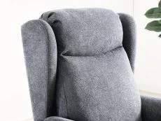 Kyoto Kyoto Fletcher Dual Motor Grey Riser Recliner Chair