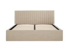 LPD LPD Berlin Beige Velvet Ottoman Bed Frame