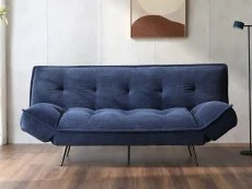 Limelight Limelight Arlo Navy Cord Fabric Sofa Bed