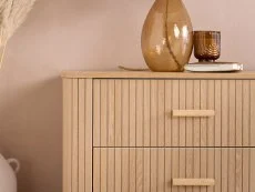 Birlea Birlea Axel Oak 3+3 Drawer Chest of Drawers