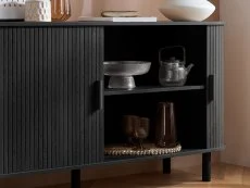 Birlea Birlea Axel Black 2 Door Sideboard