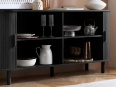 Birlea Birlea Axel Black 2 Door Sideboard