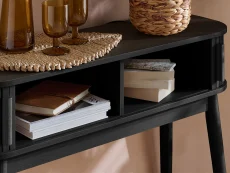 Birlea Birlea Axel Black Storage Console Table