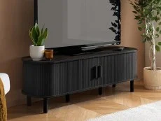 Birlea Birlea Axel Black 2 Door TV Cabinet