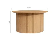 Birlea Birlea Axel Oak Coffee Table
