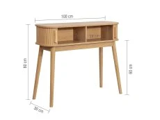 Birlea Birlea Axel Oak Storage Console Table