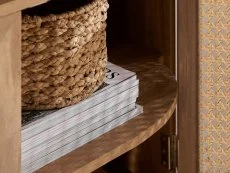Birlea Birlea Noah Rattan and Oak 2 Door Sideboard