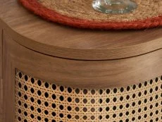 Birlea Birlea Noah Rattan and Oak 2 Door Sideboard