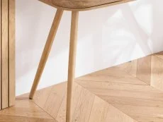 Birlea Birlea Noah Rattan and Oak 2 Door Console Table