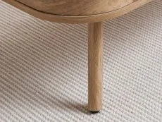 Birlea Birlea Noah Rattan and Oak Coffee Table